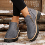 Women's Ankle Boots | Waterproof Upper, Side Zip, Non-Slip Sole 3