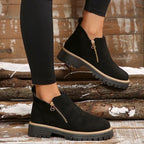 Women's Ankle Boots | Waterproof Upper, Side Zip, Non-Slip Sole 6