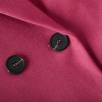 Women's Black Blazer | Tailored Fit, Tie Belt, Stand Collar 5
