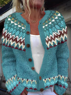 Women's Cardigan | Lightweight Soft Knit, Classic Button Design 1