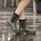 Women's Chelsea Rain Boots | Waterproof, Non-Slip, Slip-On Ankle Design 1