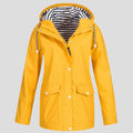Women's Insulated Waterproof Jacket | Adjustable Hood, Windproof, Relaxed Fit 0