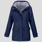 Women's Insulated Waterproof Jacket | Adjustable Hood, Windproof, Relaxed Fit 2