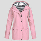 Women's Insulated Waterproof Jacket | Adjustable Hood, Windproof, Relaxed Fit 5