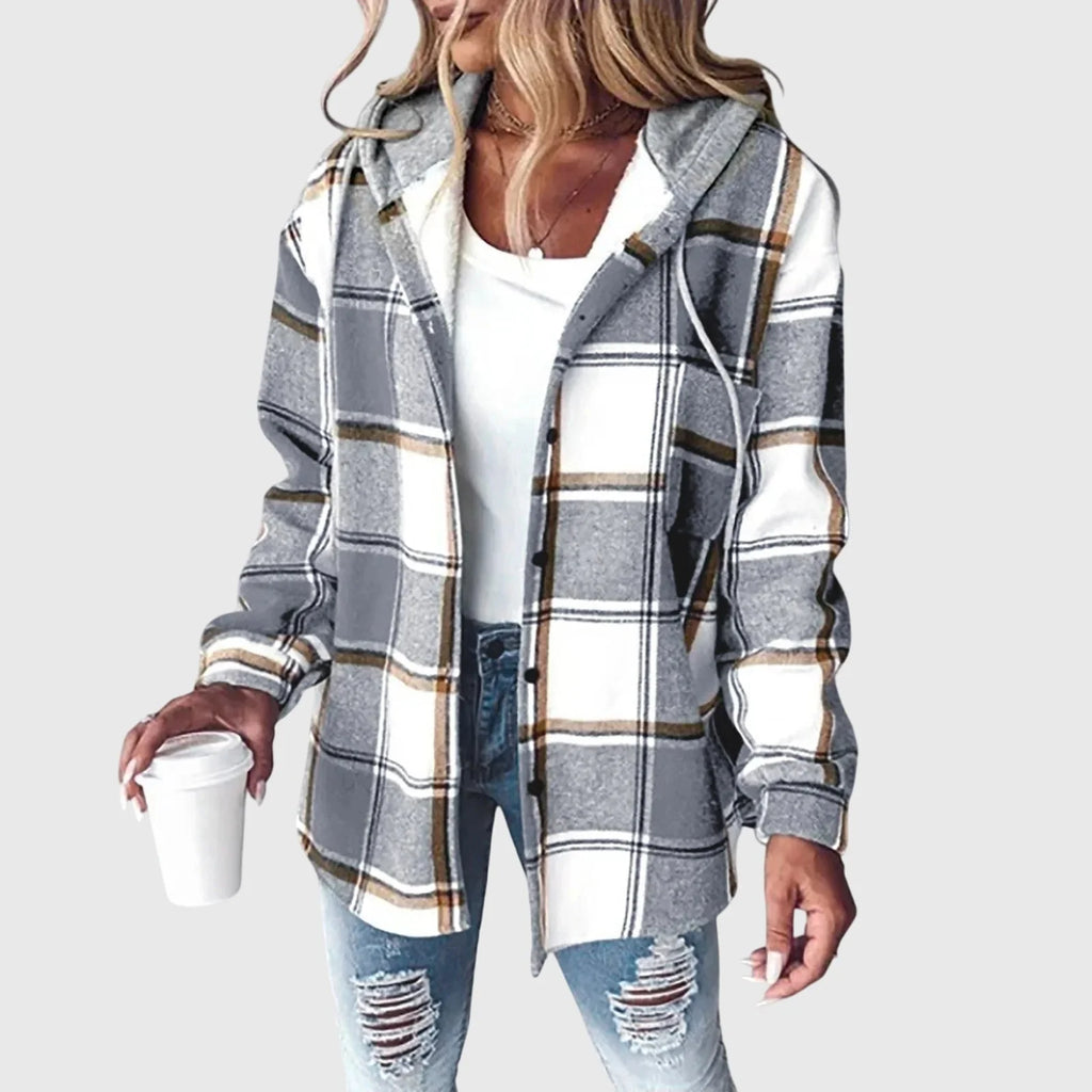 Women's Jacket | Mesh Button Placket, Relaxed Fit, Versatile Layering 3
