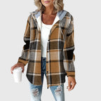 Women's Jacket | Mesh Button Placket, Relaxed Fit, Versatile Layering 4
