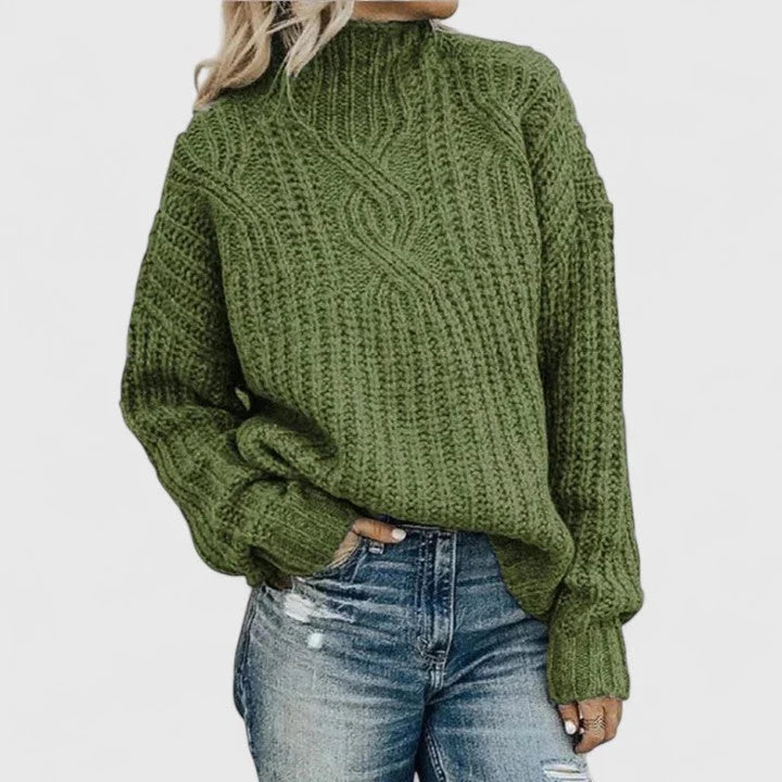 Women's Jumper | Cable Knit, Relaxed Fit, Versatile Style 2