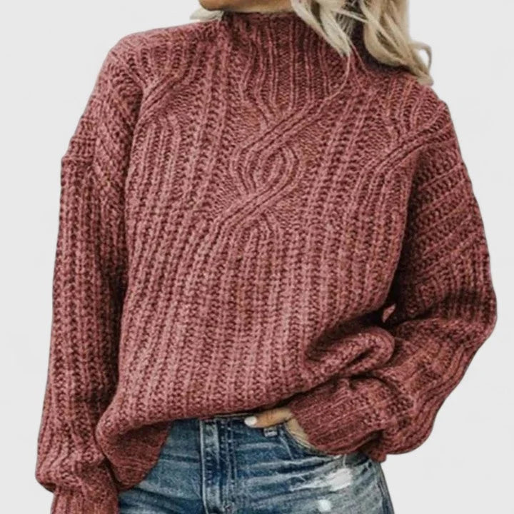 Women's Jumper | Cable Knit, Relaxed Fit, Versatile Style 3