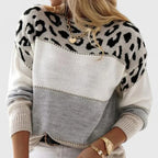 Women's Jumper | Leopard Print, Relaxed Fit, Lightweight Comfort 5