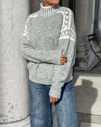 Women's Jumper | Soft Fabric, Relaxed Fit, High Collar 4