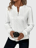 Women's Jumper with Zipper | Soft Knit, Comfortable Fit, Versatile Layering 5