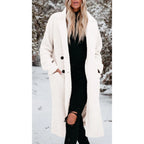Women's Long Teddy Coat | Soft Texture, Knee-Length, Relaxed Fit 7