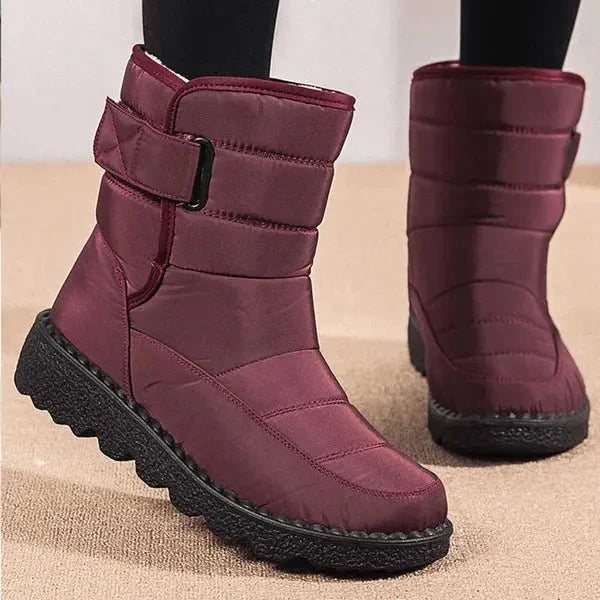 Women's Quilted Ankle Boots | Waterproof, Cushioned Comfort, Black 5