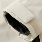 Women's Quilted Outdoor Jacket | Water-Resistant, Detachable Hood, Stylish Pink Panels 6
