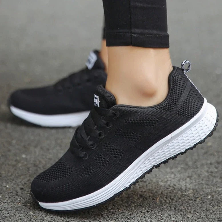 Women's Sneakers | Breathable Mesh Lace-Up, Wide Toe Box 4