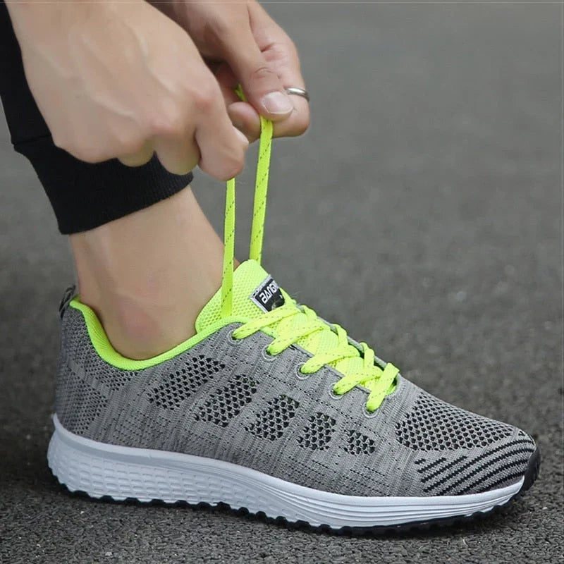 Women's Sneakers | Breathable Mesh Lace-Up, Wide Toe Box 6