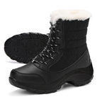 Women's Snow Boots | Waterproof, Faux Fur Lined, Wedge Sole 6
