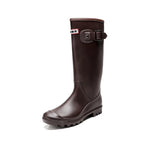 Women's Tall Waterproof Rubber Rain Boots | Anti-Slip Sole, Seamless Design 8