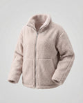 Women's Teddy Jacket | Plush Sherpa, High Collar, Regular Fit 0