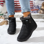 Women's Walking Boots | Waterproof, Lightweight, Anti-Slip, Faux-Fur Lining 0