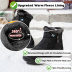 Women's Walking Boots | Waterproof, Lightweight, Anti-Slip, Faux-Fur Lining 2