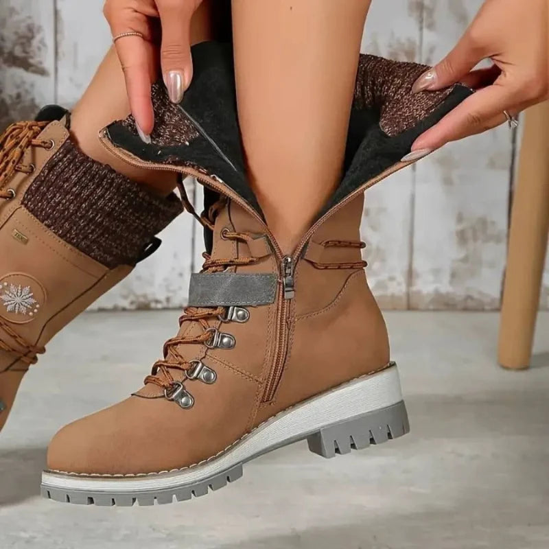 Women's Warm Boots | Thermal Lining, Water-Resistant, Non-Slip Sole 7