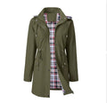 Women's Waterproof Jacket | Lightweight, Adjustable Waist, Detachable Hood 0