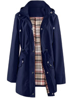 Women's Waterproof Jacket | Lightweight, Adjustable Waist, Detachable Hood 13