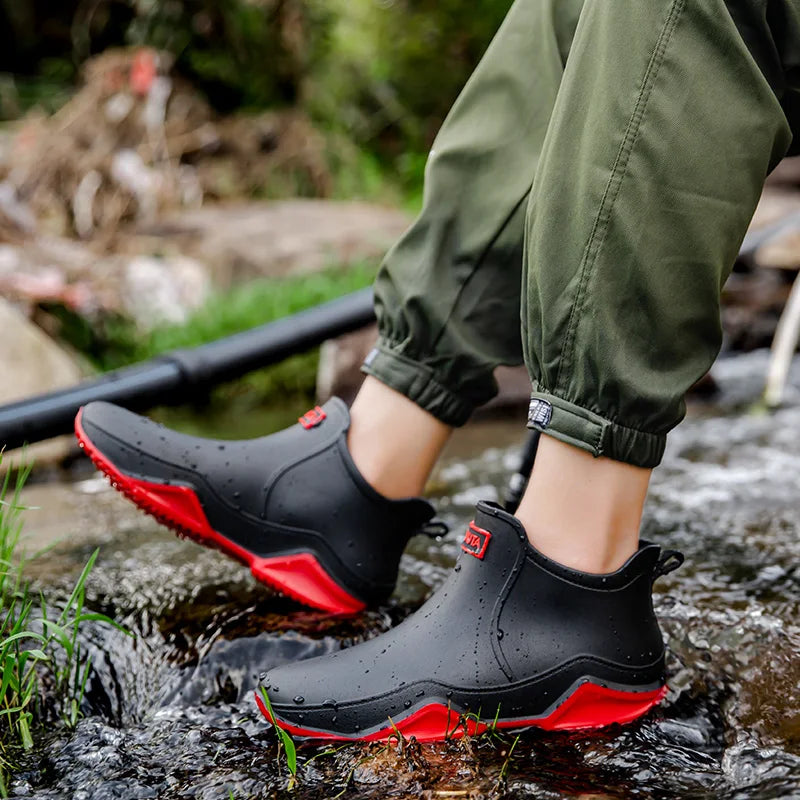 Women's Waterproof Rain Boots | Lightweight, Non-Slip Sole, Easy On/Off 2