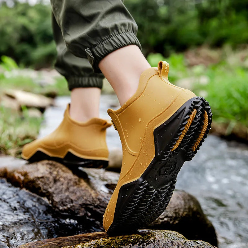 Women's Waterproof Rain Boots | Lightweight, Non-Slip Sole, Easy On/Off 3