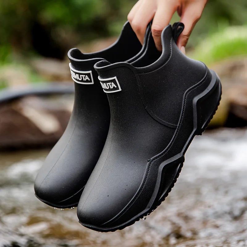 Women's Waterproof Rain Boots | Lightweight, Non-Slip Sole, Easy On/Off 7