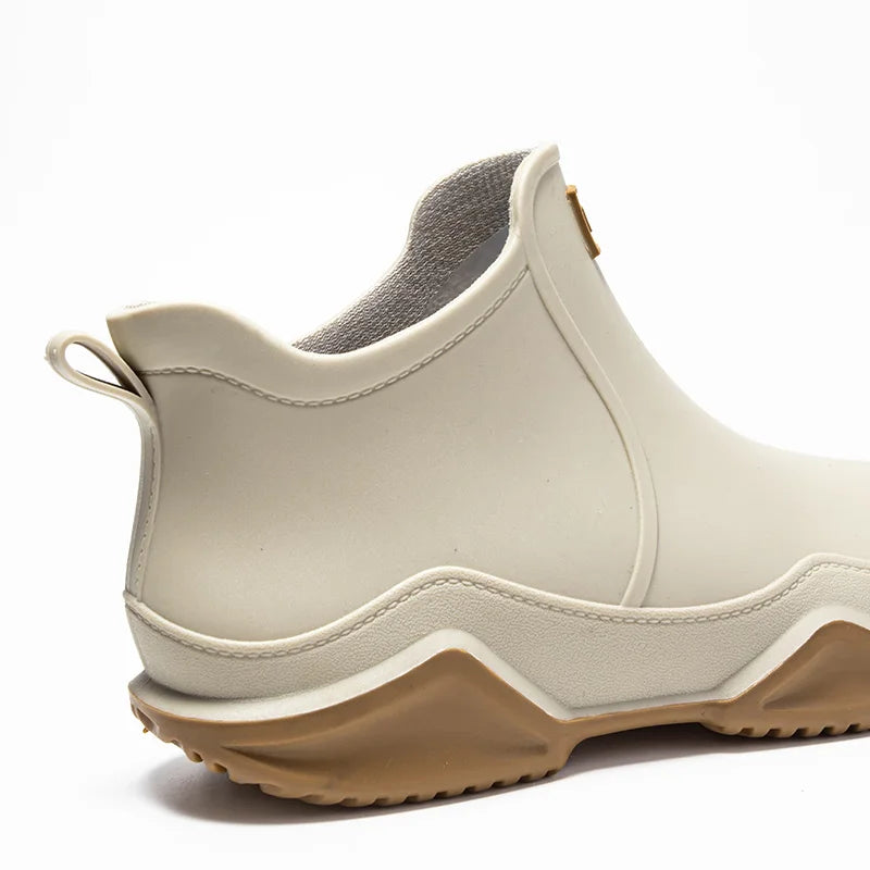 Women's Waterproof Rain Boots | Lightweight, Non-Slip Sole, Easy On/Off 8
