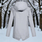 Women's Waterproof Rain Jacket | Hooded, Longline, Water-Repellent Design 8