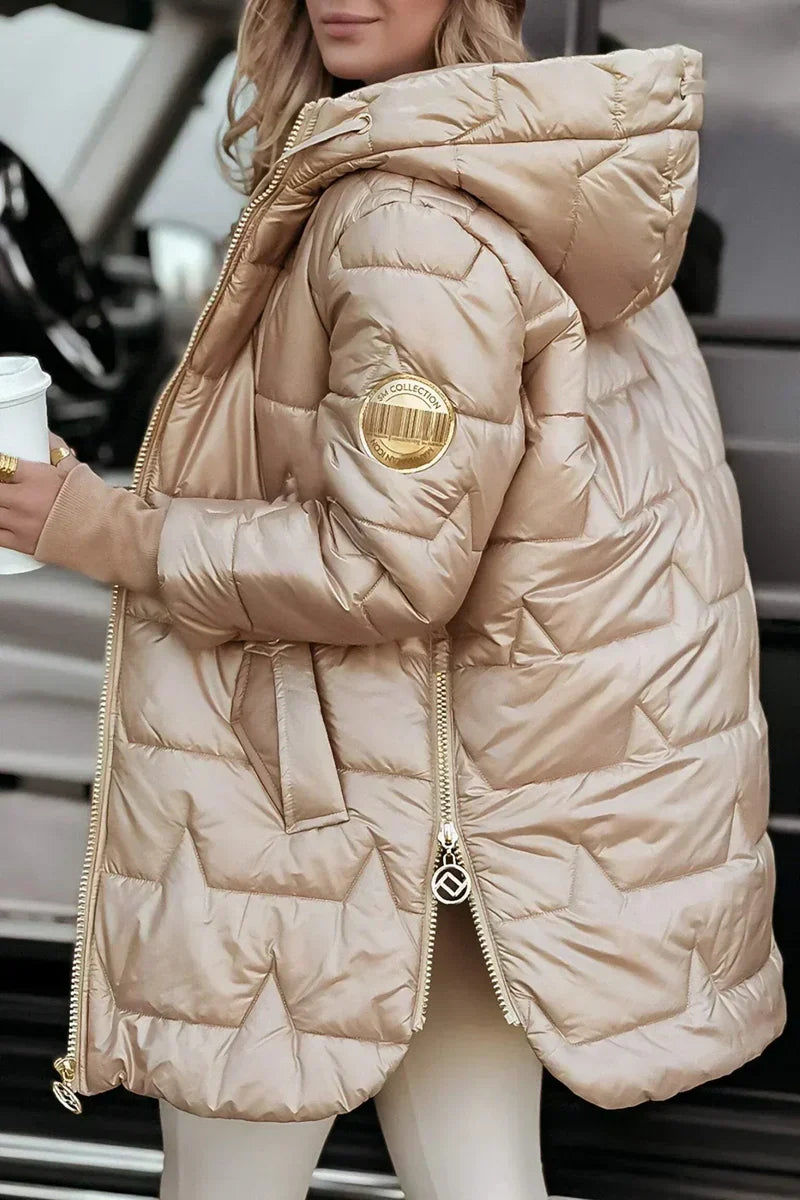 Women's Winter Coat | Warm Lining, Hooded, Elegant Cut 1