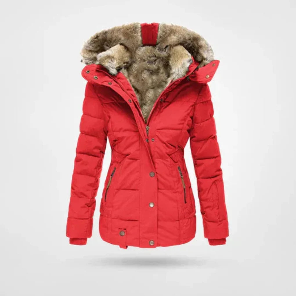 Women's Winter Jacket | Waterproof, Insulated, Detachable Hood 0