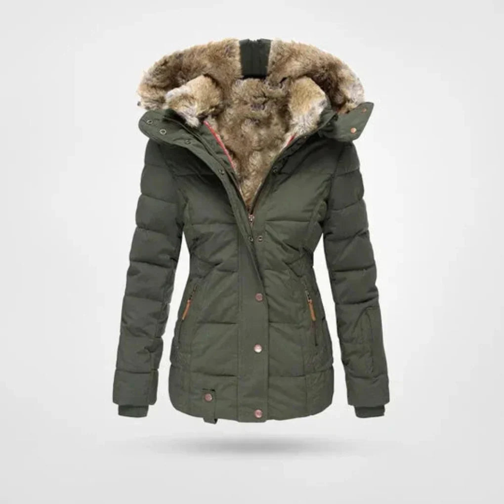 Women's Winter Jacket | Waterproof, Insulated, Detachable Hood 1